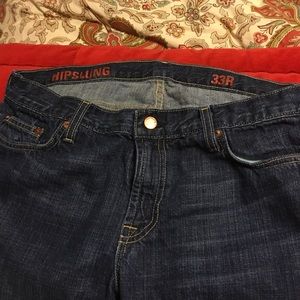 J crew hipslung jeans