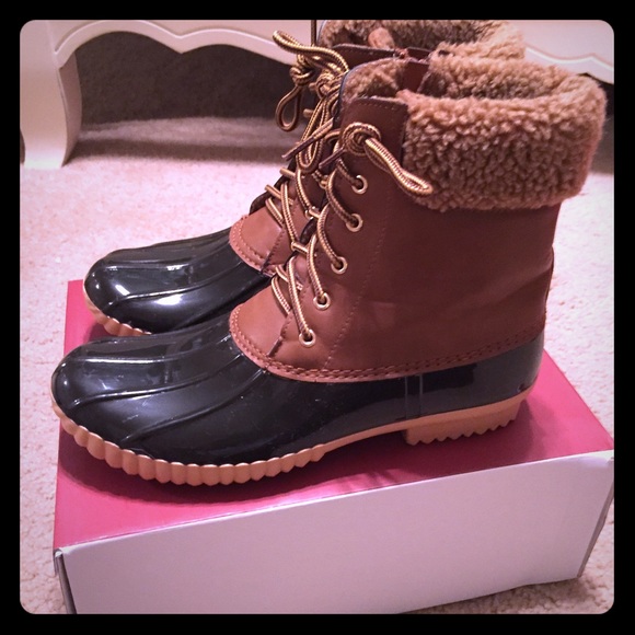 Duck boots!