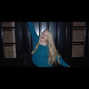 Blue sweater
