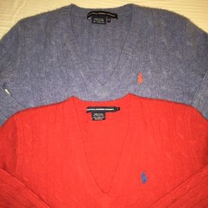 Ralph Lauren cashmere sweaters