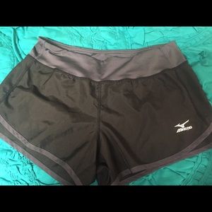Mizuno Dynamic Cover Up Shorts -- Black Charcoal