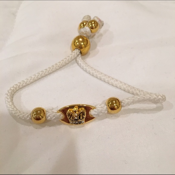 Juicy Couture White Rope Bracelet