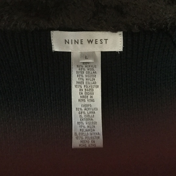 Sweater with Faux Collar - Picture 2 of 2