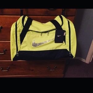Bedazzled Nike gym bag