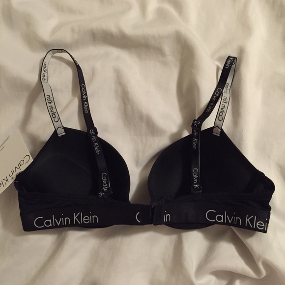 Calvin Klein Push Up Bra with Logo Band