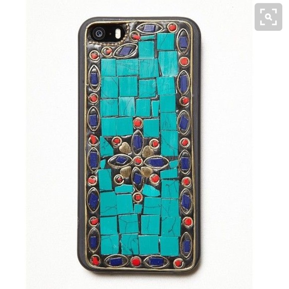 Free People Accessories - Free People iPhone 5 5S case - mosaic tiles
