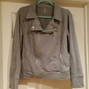 Cotton moto jacket