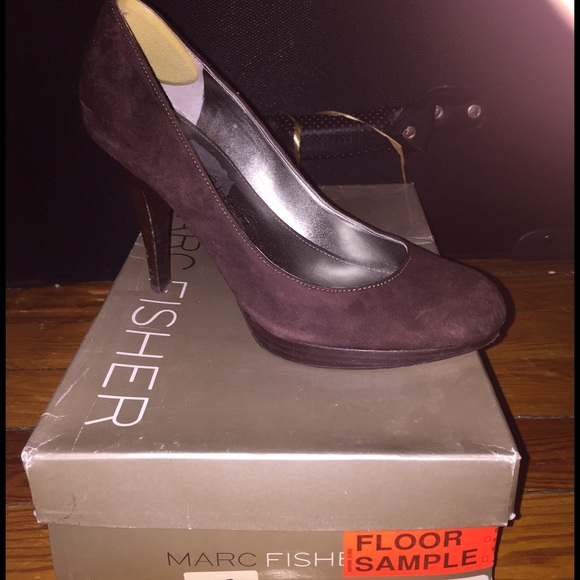 Brown pumps