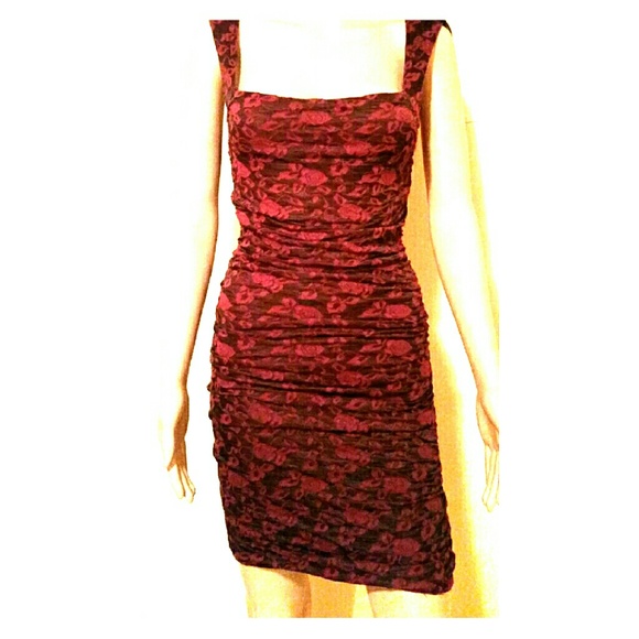Free People rose petal print dress