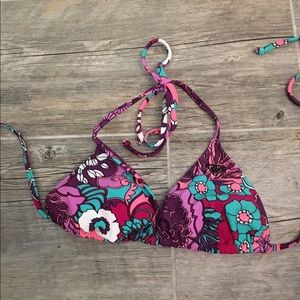 Flower ROXY SWIM TOP