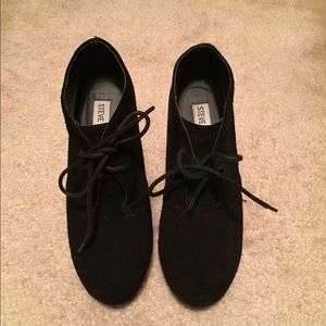 Steve Madden wedge bootie