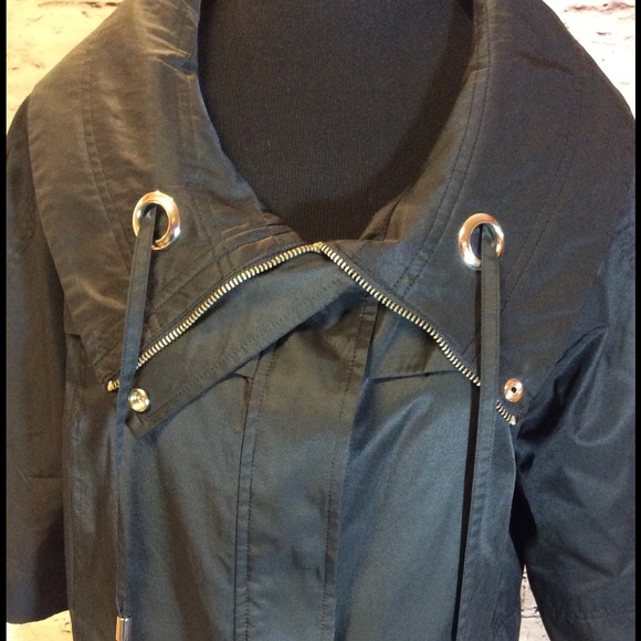 🎉HP🎉 LG BLACK SWING-STYLE JACKET by APT.9 sold - Picture 2 of 4