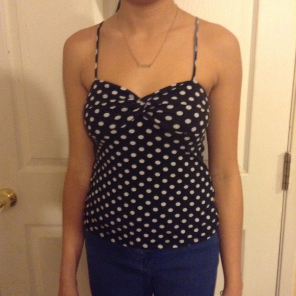 Polka dot top