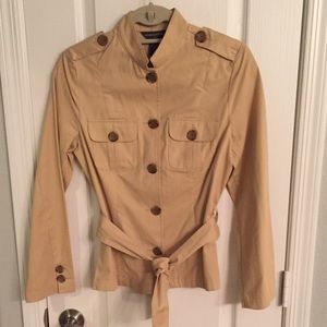 Banana Republic Factory safari khaki jacket.