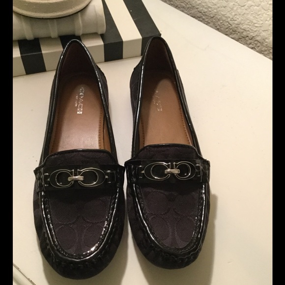 Coach Fortunata Signature C Jacquard Loafers