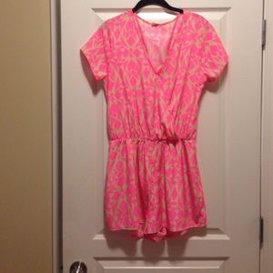 Pink romper