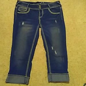 Rue 21 blue jean capris