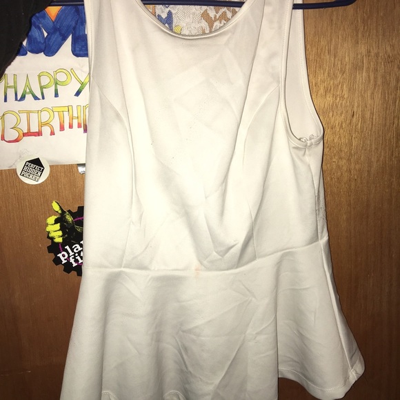 Forever 21 peplum top . - Picture 1 of 4