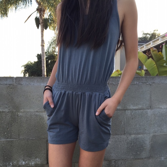 super cute Grey romper