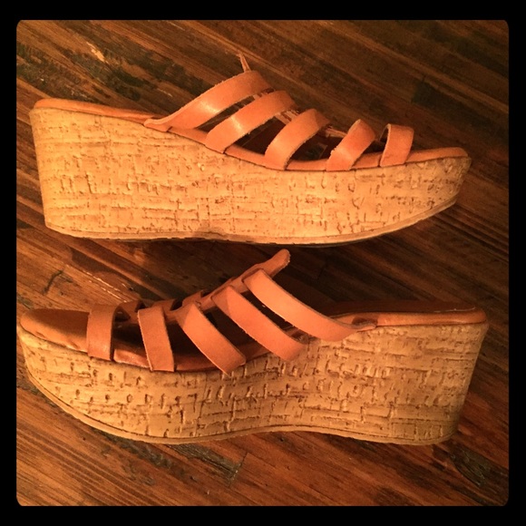 Wedge gladiator sandal - size 7