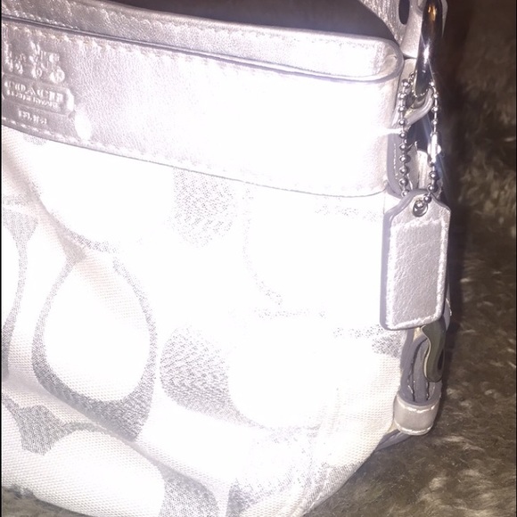 Gray Coach Purse