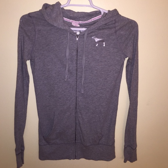 VS pink hoodie