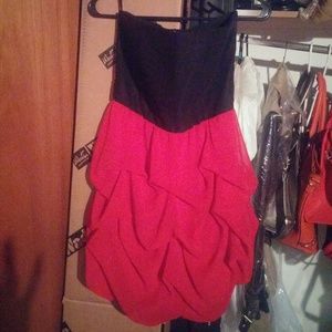 Strapless dress
