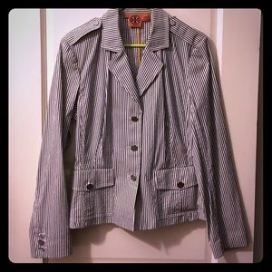 Tory Burch Striped Blazer