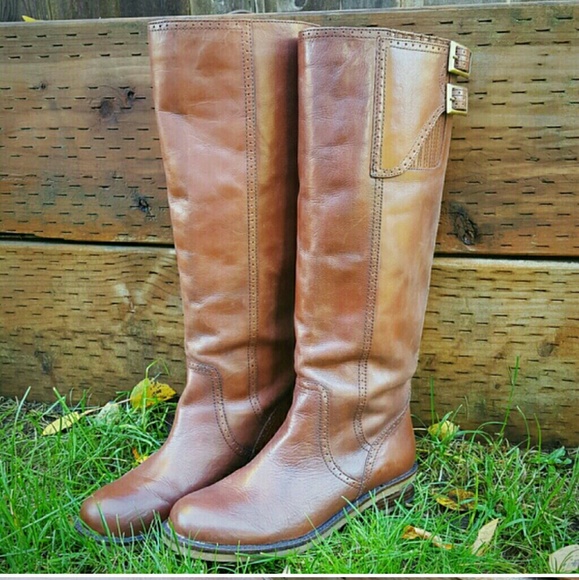 Lucky Brand Andria leather boots