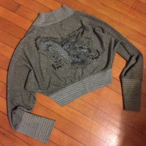 Obey olive green shrug. Size Large.