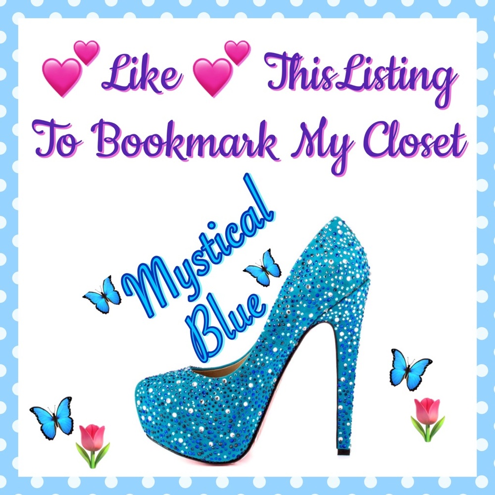 💕LIKE💕This Listing To Bookmark 🦋MysticalBlue🦋