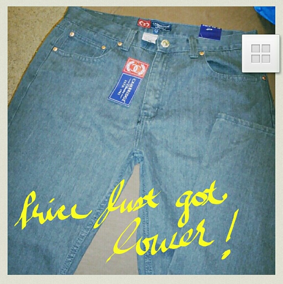 💜Mens/boys "Cambridge"  classic jeans NWT
