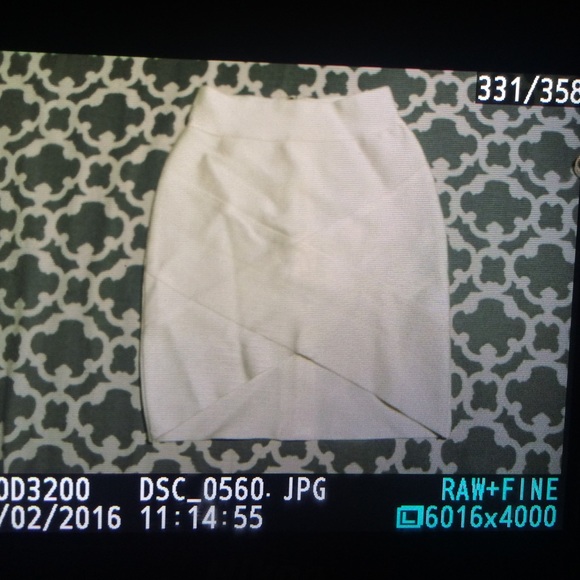 White bandage shirt xs