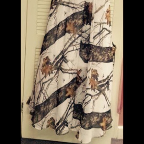 Camouflage Wedding/prom Dress - Picture 2 of 3