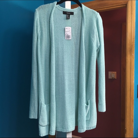 baby blue cardigan