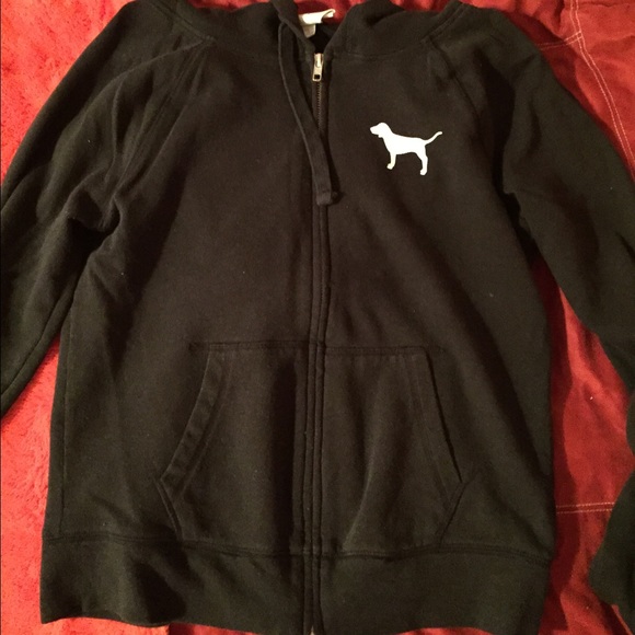 Victoria Secret Pink Hoodie in Black
