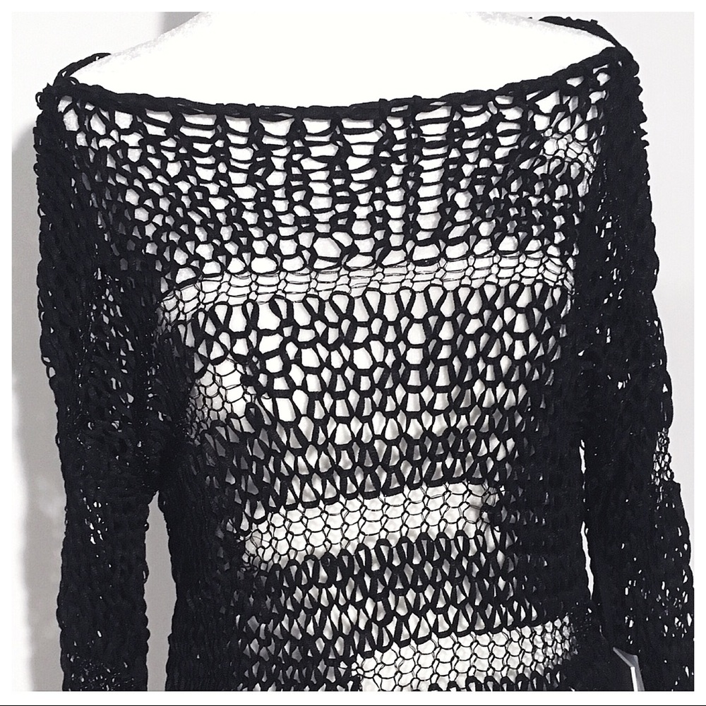 Isabel Benenato Deconstructed Knit Pullover 38 XS