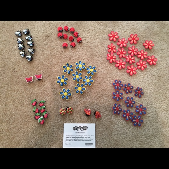 Jibbitz Other - Lot of 57 Jibbitz for Crocs