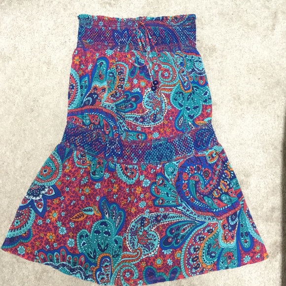 VS Moda international strapless dress size M