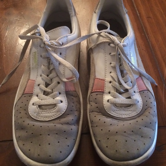 Puma GV special SE gym shoes leather & suede sz 4