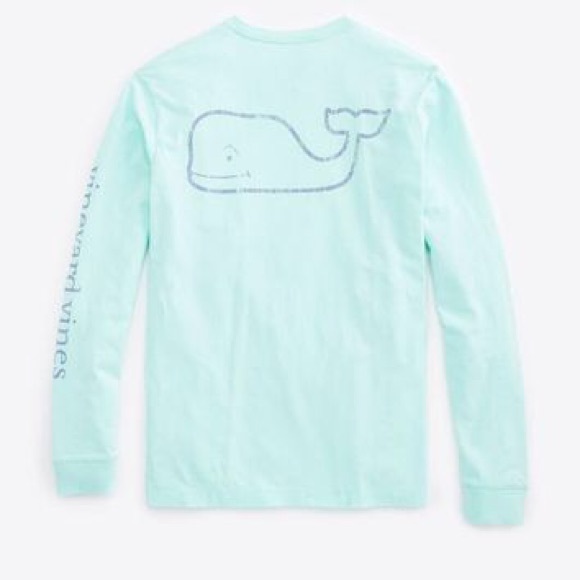 Vineyard Vines Logo Long Sleeve Tee