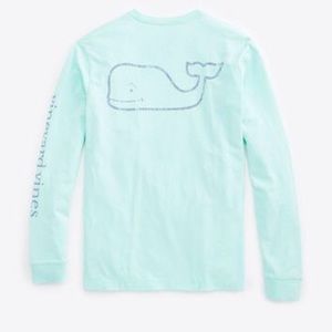 Vineyard Vines Logo Long Sleeve Tee