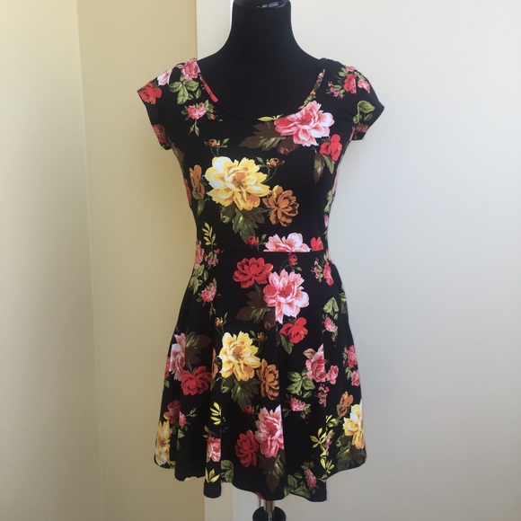 Floral mini dress