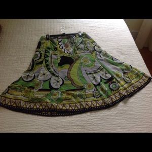 Print skirt