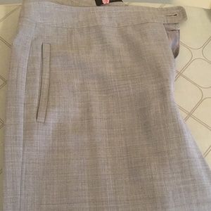 ️️Heather grey wide leg