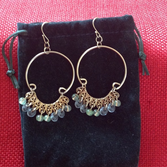 Dangle bead earrings