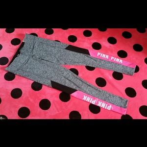 SOLD!! PINK Ultimate Legging Yoga Mesh