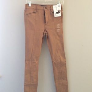 Silk-luxe leggings