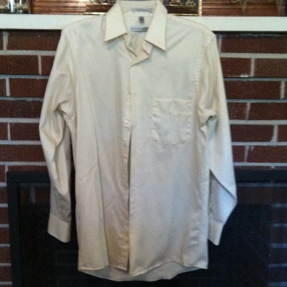Sateen Small Cream/Off White Long Sleeve shirt