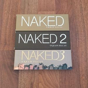1, 2, 3 Urban Decay Naked Palettes